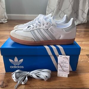 ADIDAS SAMBA HALO BLUE WOMENS 6.5
